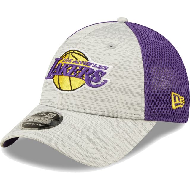 Casquette Snapback Active 9FORTY Los Angeles Lakers New Era pour homme - gris/violet - Casquette