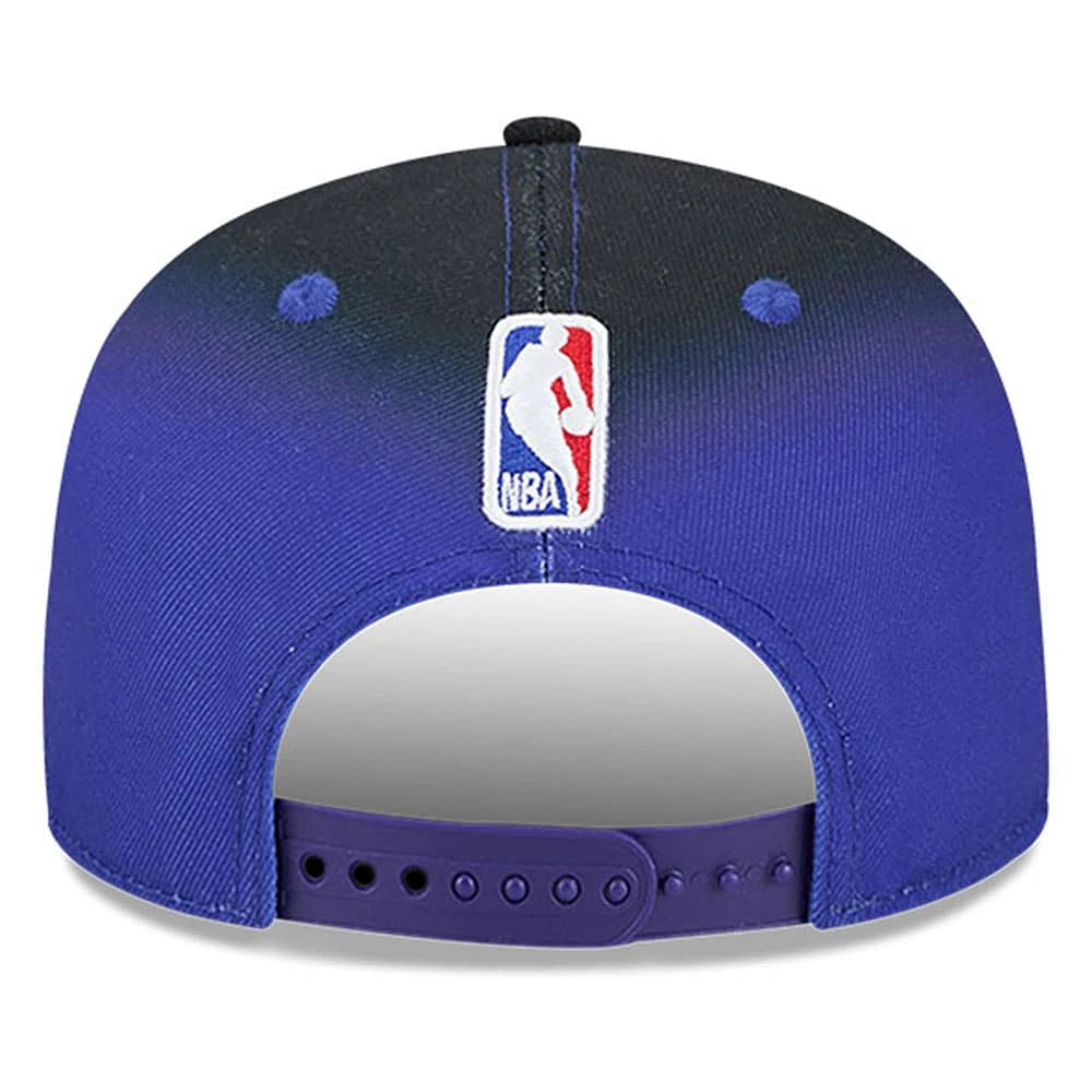 Casquette snapback 9FIFTY Los Angeles Lakers 2024/25 City Edition violette New Era pour homme