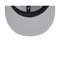 Casquette snapback 9FIFTY Los Angeles Lakers 2024/25 City Edition violette New Era pour homme