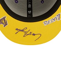 Men's New Era Purple Los Angeles Lakers Identity 59FIFTY Fitted - Hat