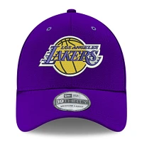 Men's New Era Purple Los Angeles Lakers Team Classic 39THIRTY Flex Hat