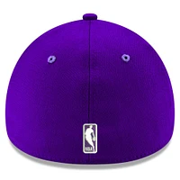 Men's New Era Purple Los Angeles Lakers Team Classic 39THIRTY Flex Hat