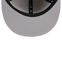 Men's New Era Tan/Purple Los Angeles Lakers 2024 NBA Draft 9FIFTY Snapback Hat
