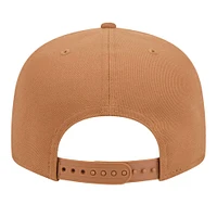 Men's New Era Tan Los Angeles Lakers Color Pack 9FIFTY Snapback Hat