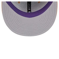 Men's New Era Tan Los Angeles Lakers Color Pack 9FIFTY Snapback Hat