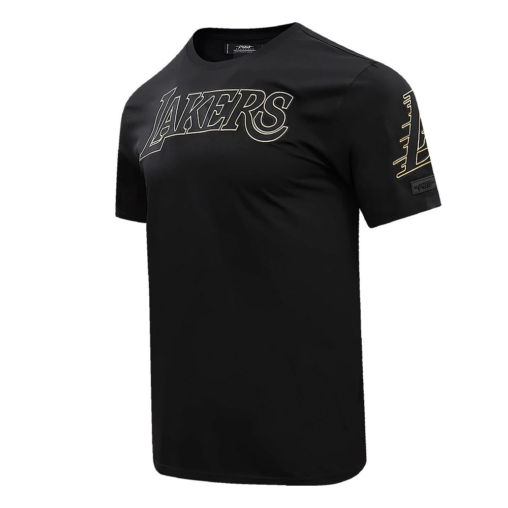 Men's Pro Standard Black Los Angeles Lakers Wordmark T-Shirt