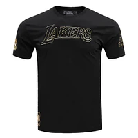 Men's Pro Standard Black Los Angeles Lakers Wordmark T-Shirt