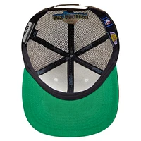 Men's Pro Standard Cream/Brown Los Angeles Lakers Glint Sunset Snapback Hat