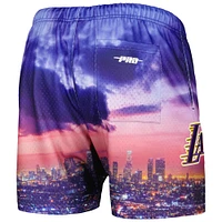 Men's Pro Standard Los Angeles Lakers Cityscape Shorts