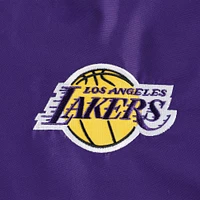 Men's Starter Purple Los Angeles Lakers The Triple Double Full-Zip Hoodie Jacket