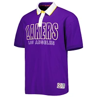 Men's Tommy Jeans Purple Los Angeles Lakers Stanley Pique Polo