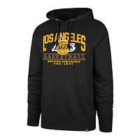 Unisex '47  Black Los Angeles Lakers Good Call Headline Pullover Hoodie