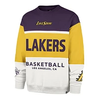 Unisex '47 Gold Los Angeles Lakers 2024/25 City Edition On Five Maximalist Pullover Sweatshirt