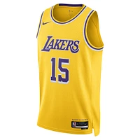 Unisex Nike Austin Reaves Gold Los Angeles Lakers Swingman Jersey - Icon Edition