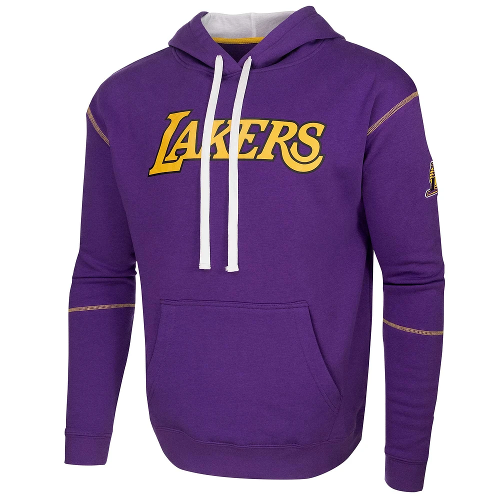 Unisex Purple Stadium Essentials Los Angeles Lakers Monument Pullover Hoodie