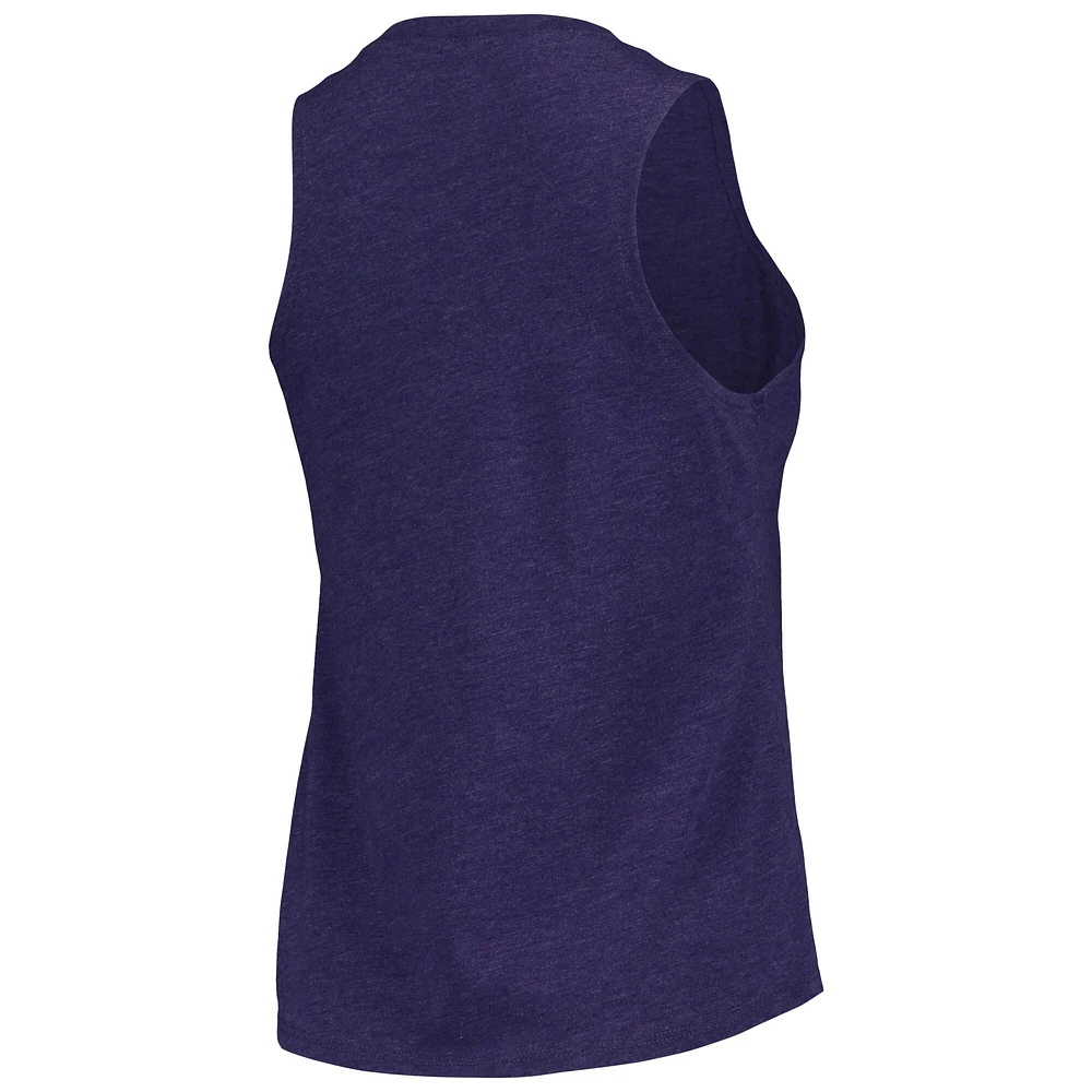 Women's Concepts Sport Black/Purple Los Angeles Lakers Tank Top & Pants Sleep Set