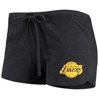 Women's Concepts Sport Charcoal Los Angeles Lakers Billboard Tank Top & Shorts Sleep Set