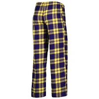 Women's Concepts Sport Purple/Gold Los Angeles Lakers Badge T-Shirt & Pajama Pants Sleep Set