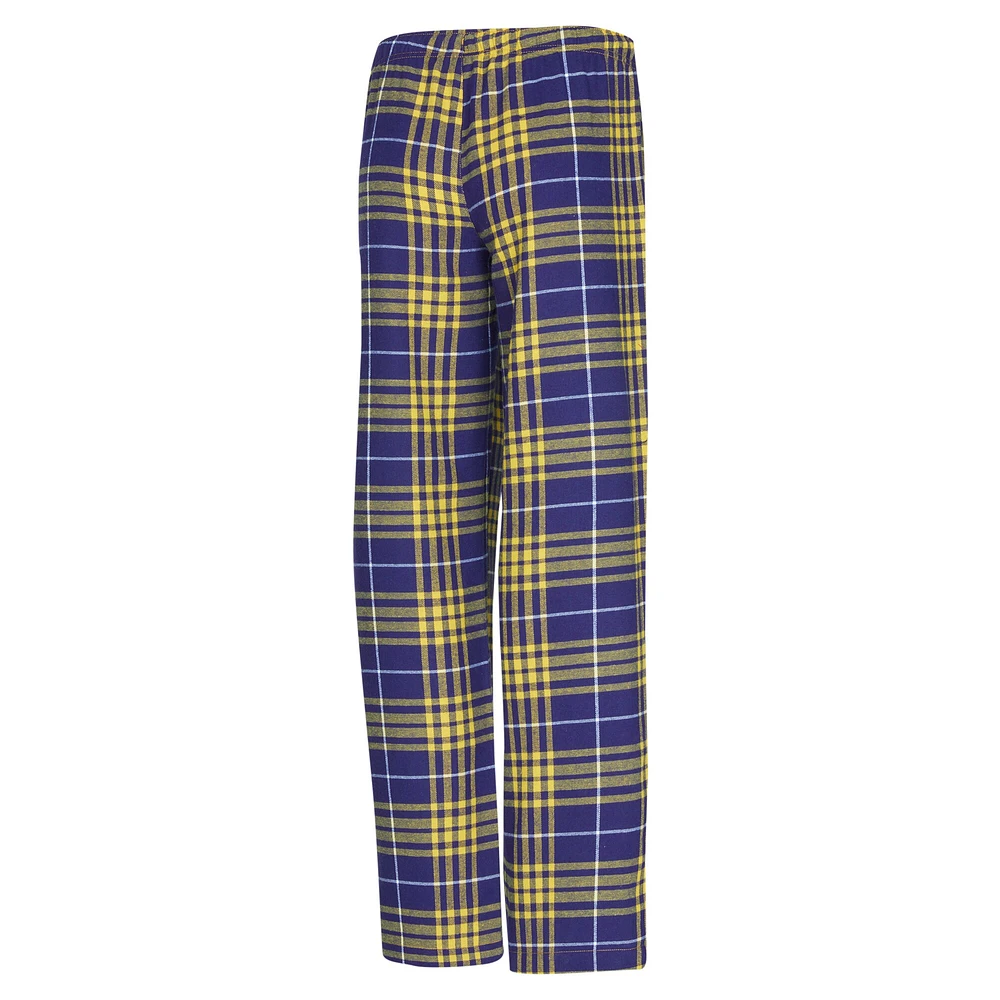 Women's Concepts Sport  Purple/Gold Los Angeles Lakers Vector T-Shirt & Flannel Pants Sleep Set