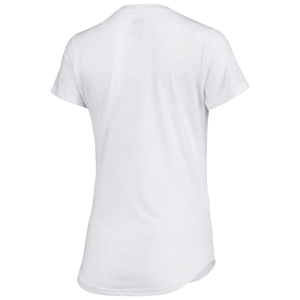 Ensemble t-shirt et legging Los Angeles Lakers Sonata Concepts Sport blanc/anthracite pour femme