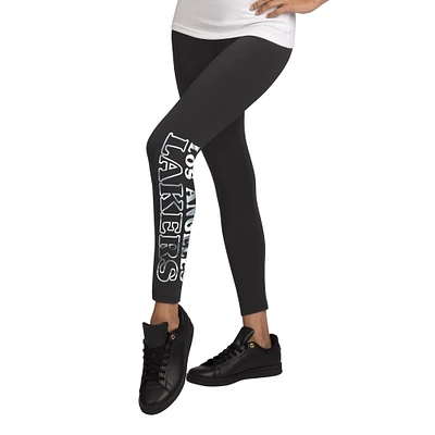 G-III 4Her by Carl Banks pour femmes Noir Los Angeles Lakers Stadium - Legging
