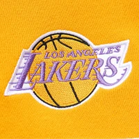 Women's Mitchell & Ness Gold Los Angeles Lakers Hardwood Classics Pullover Sweatshirt