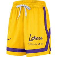 Women's Nike Gold Los Angeles Lakers Crossover Performance Shorts