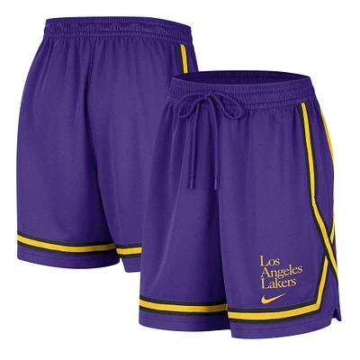 Short Nike violet Los Angeles Lakers Authentic Crossover Fly Performance pour femme