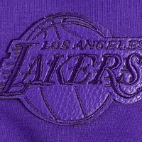 Women's Pro Standard Purple Los Angeles Lakers Triple Tonal Full-Zip Hoodie