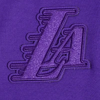 Women's Pro Standard Purple Los Angeles Lakers Triple Tonal Full-Zip Hoodie