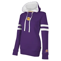 Women's Stadium Essentials Los Angeles Lakers Road Game Pullover Hoodie