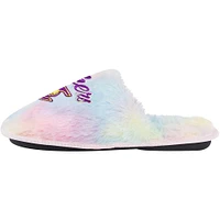 Chaussons à inscription arc-en-ciel FOCO Los Angeles Lakers pour jeune