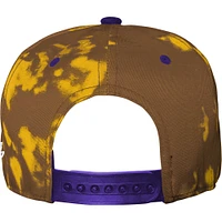 Youth Gold Los Angeles Lakers Bleach Out Deadstock Snapback Hat