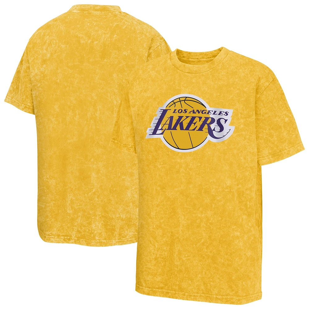 Youth  Gold Los Angeles Lakers Rugged Defense T-Shirt