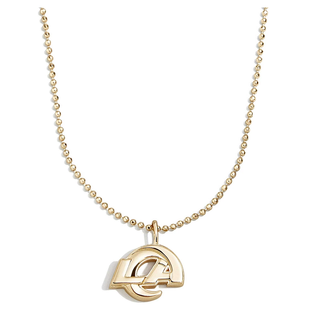 BaubleBar Collier à pendentif avec logo des Rams de Los Angeles