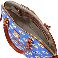 Dooney & Bourke Los Angeles Rams Signature Domed Zip Satchel Purse