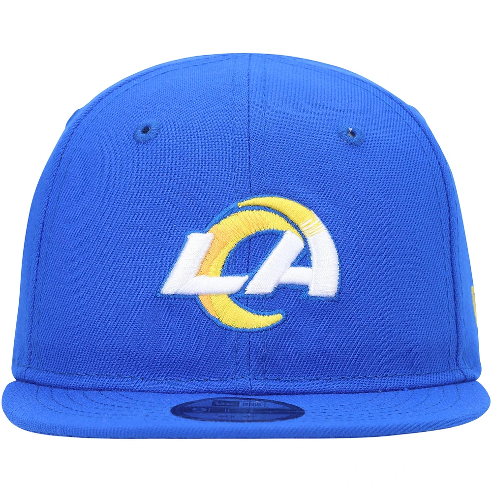 Infant New Era Royal Los Angeles Rams My 1st 9FIFTY Adjustable Hat