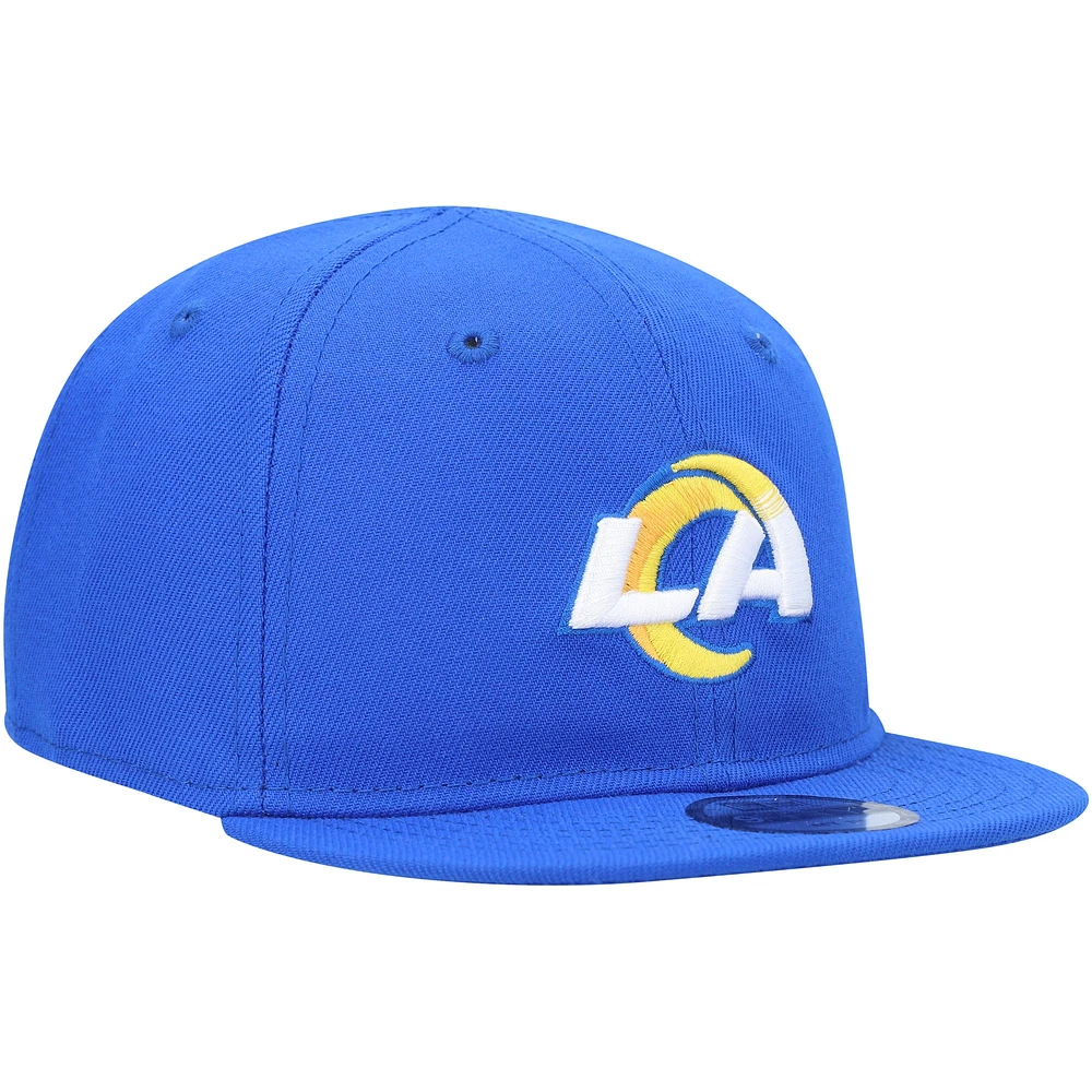 Infant New Era Royal Los Angeles Rams My 1st 9FIFTY Adjustable Hat