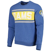 Sweat-shirt '47 bleu chiné Los Angeles Rams Bypass Tribeca pour homme