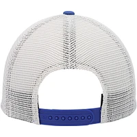 Men's '47 Royal/Natural Los Angeles Rams  Five Point Trucker Clean Up Adjustable Hat