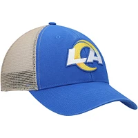Men's '47 Royal/Natural Los Angeles Rams Flagship Logo MVP Snapback Hat
