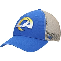 Men's '47 Royal/Natural Los Angeles Rams Flagship Logo MVP Snapback Hat