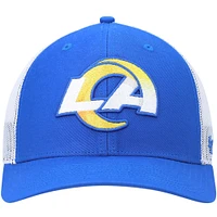 Men's '47 Royal/White Los Angeles Rams Trucker Snapback Hat