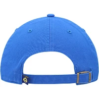 Men's '47 Royal Los Angeles Rams Clean Up Primary Logo Adjustable Hat