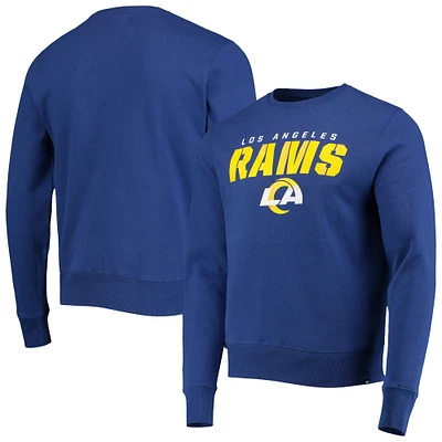 Sweat-shirt '47 Royal Los Angeles Rams Traction Headline pour homme