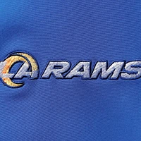 Men's Dunbrooke Royal/Gray Los Angeles Rams Big & Tall Alpha Full-Zip Hoodie Jacket