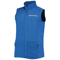 Men's Dunbrooke Royal Los Angeles Rams Big & Tall Archer Softshell Full-Zip Vest