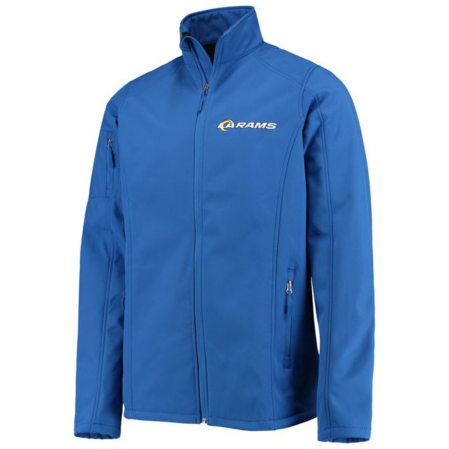 Dunbrooke Royal Los Angeles Rams Big & Tall Sonoma Softshell Veste entièrement zippée pour homme