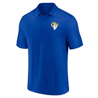 Men's Fanatics Royal/Gold Los Angeles Rams Dueling Two-Pack Polo Set