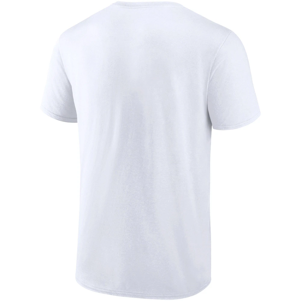 Men's Fanatics White Los Angeles Rams City Pride Team T-Shirt